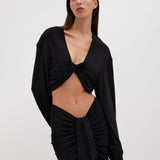 Christopher Esber - Vivenda Drape Long Sleeve Top