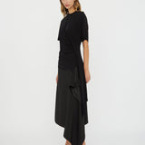 Christopher Esber - Side Cowl Drape Extension Tee