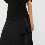 Christopher Esber - Side Cowl Drape Extension Tee