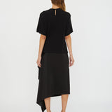 Christopher Esber - Side Cowl Drape Extension Tee