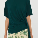 Christopher Esber - Side Cowl Drape Extension Tee