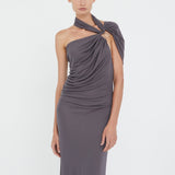 Christopher Esber - Bezel Quartz Halter Dress