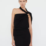 Christopher Esber - Bezel Quartz Halter Dress