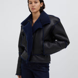 Christopher Esber - Aviator Shearling Jacket