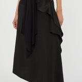 Christopher Esber - Crosscut Floating Silk Skirt