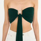 Christopher Esber - Bezel Quartz Drape Top