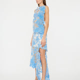 Christopher Esber - Floating Lace Asymmetric Skirt