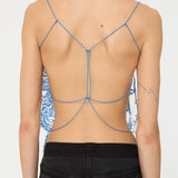 Christopher Esber - Floating Lace Balconette Tank
