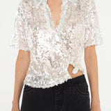 Christopher Esber - Opaline Sequin Polo