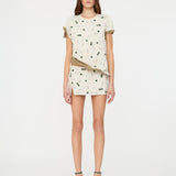 Christopher Esber - Embla Beaded Crushed Micro Skirt