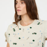 Christopher Esber - Embla Beaded Crushed Tee