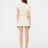 Christopher Esber - Embla Beaded Crushed Micro Skirt