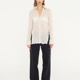 Christopher Esber - Crushed Side Tie Shirt