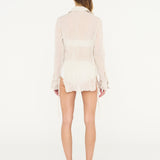 Christopher Esber - Crushed Side Tie Shirt