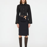 Christopher Esber - Cinched Denim Jacket