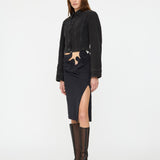Christopher Esber - Cinched Denim Jacket