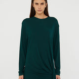 Christopher Esber - Side Cowl Drape Extension Dress