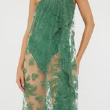 Christopher Esber - Floating Lace Strapless Dress