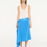 Christopher Esber - Crosscut Floating Silk Skirt
