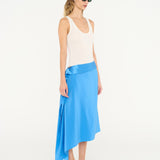 Christopher Esber - Crosscut Floating Silk Skirt