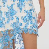 Christopher Esber - Floating Lace Asymmetric Skirt