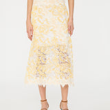 Christopher Esber - Floating Lace Midi Skirt