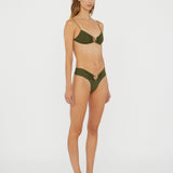 Christopher Esber - Ruched Orbit Miniscule Bikini Top