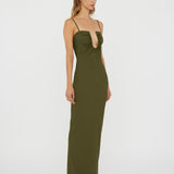 Christopher Esber - Arced Ruched Lycra Dress
