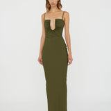 Christopher Esber - Arced Ruched Lycra Dress