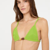Christopher Esber - Crystal Tie Bikini Top
