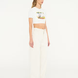 Christopher Esber - Lambada Sands Backless Knot Tie Tee
