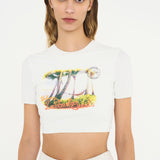 Christopher Esber - Lambada Sands Backless Knot Tie Tee
