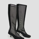 Christopher Esber - Sheer Mesh High Kitten Boot