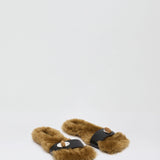 Christopher Esber - Turnlock Sheepskin Flat