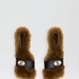 Christopher Esber - Turnlock Sheepskin Flat