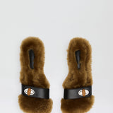 Christopher Esber - Turnlock Sheepskin Mule