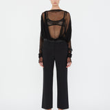 Christopher Esber - Ripple Tulle Circular Bodysuit