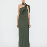 Christopher Esber - Bezel Quartz Halter Dress