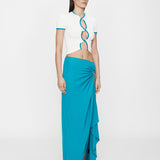Christopher Esber - Open Twist Contrast Bind Tee