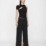 Christopher Esber - Basket Leather Jean