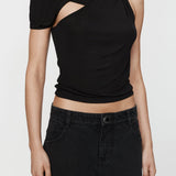 Christopher Esber - Wrapped Drape Rib Tank