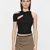Christopher Esber - Wrapped Drape Rib Tank