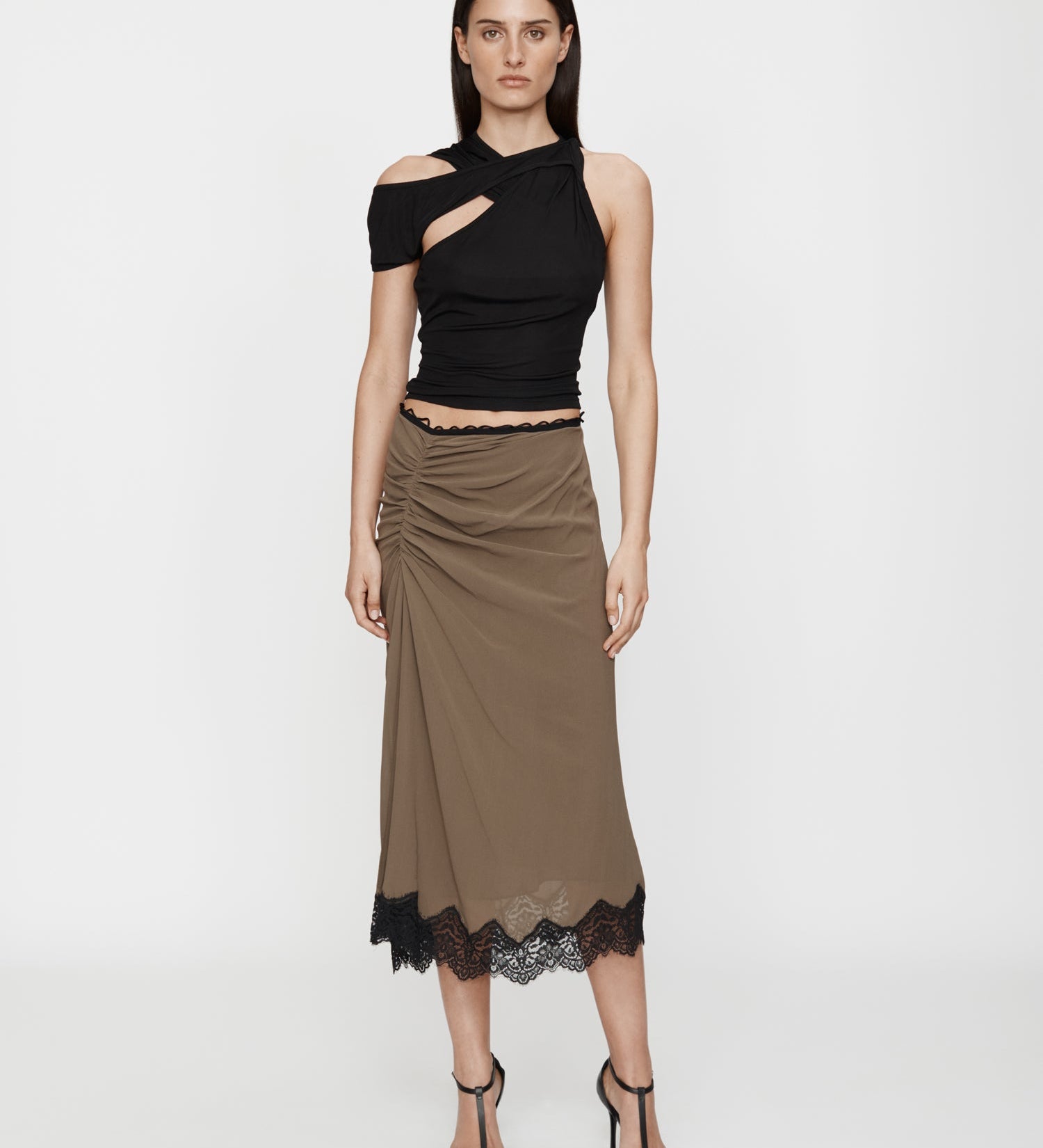 Christopher Esber - Wrapped Drape Rib Tank