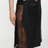 Christopher Esber - Hudson Wave Lace Boardie Skirt