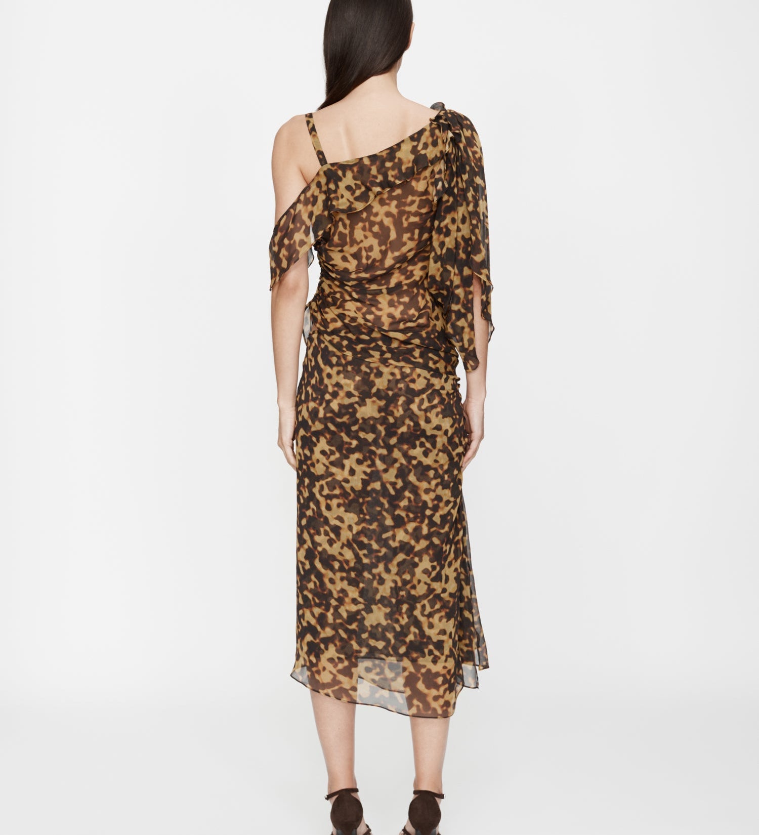 Christopher Esber - Roule Trimmed Silk Drape Top