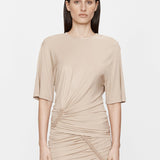 Christopher Esber - Shibari Jersey Ruche Tee