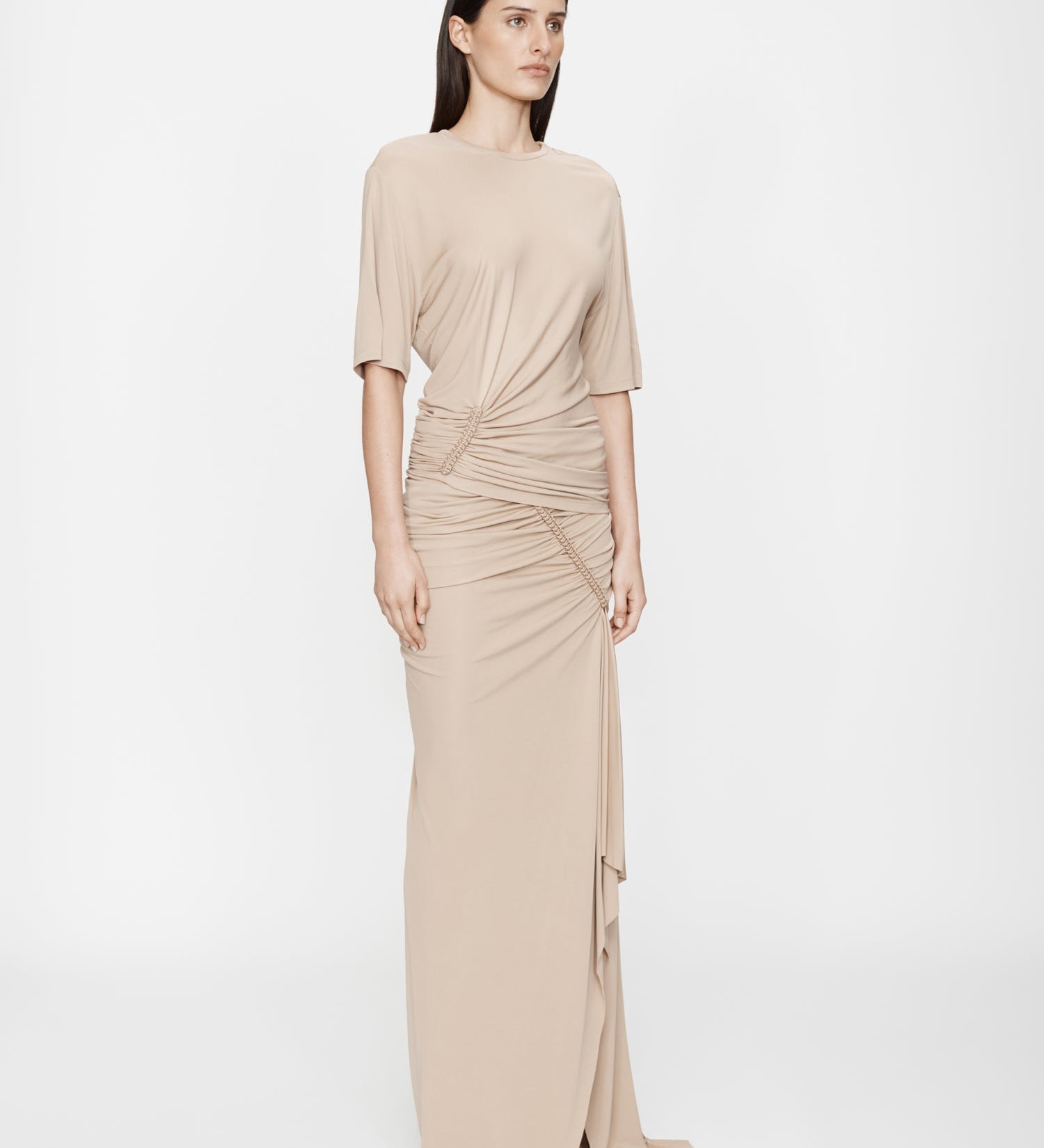 Christopher Esber - Shibari Jersey Ruche Tee