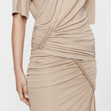 Christopher Esber - Shibari Jersey Ruche Skirt