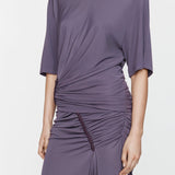 Christopher Esber - Shibari Jersey Ruche Tee