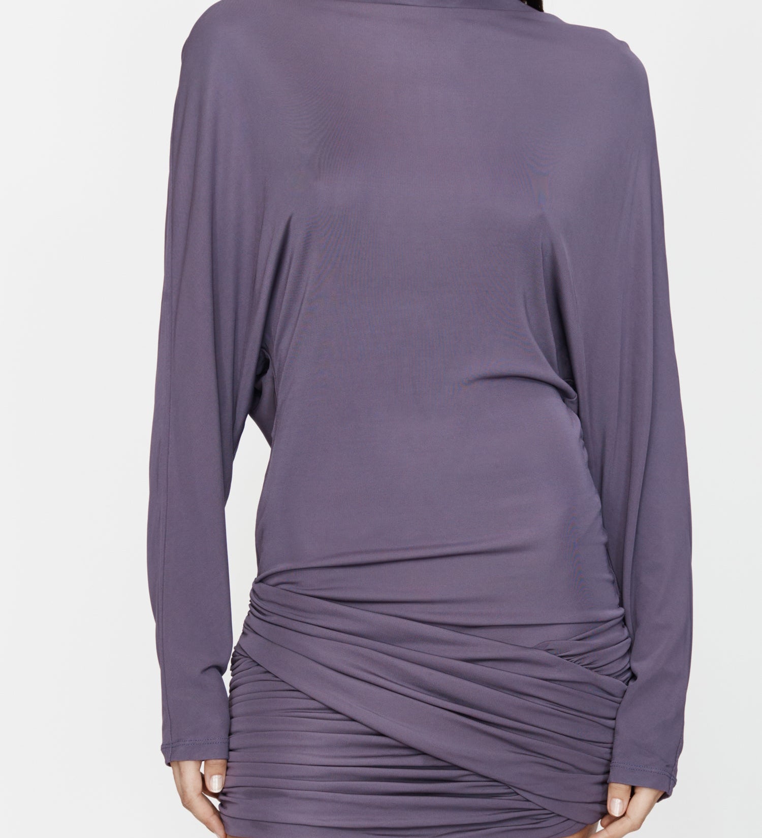 Christopher Esber - Luna Draped Jersey Mini Dress
